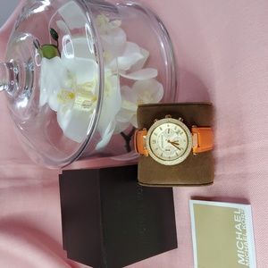 Michael Kors Parker Gold Glitz Ladies Watch "NEW"